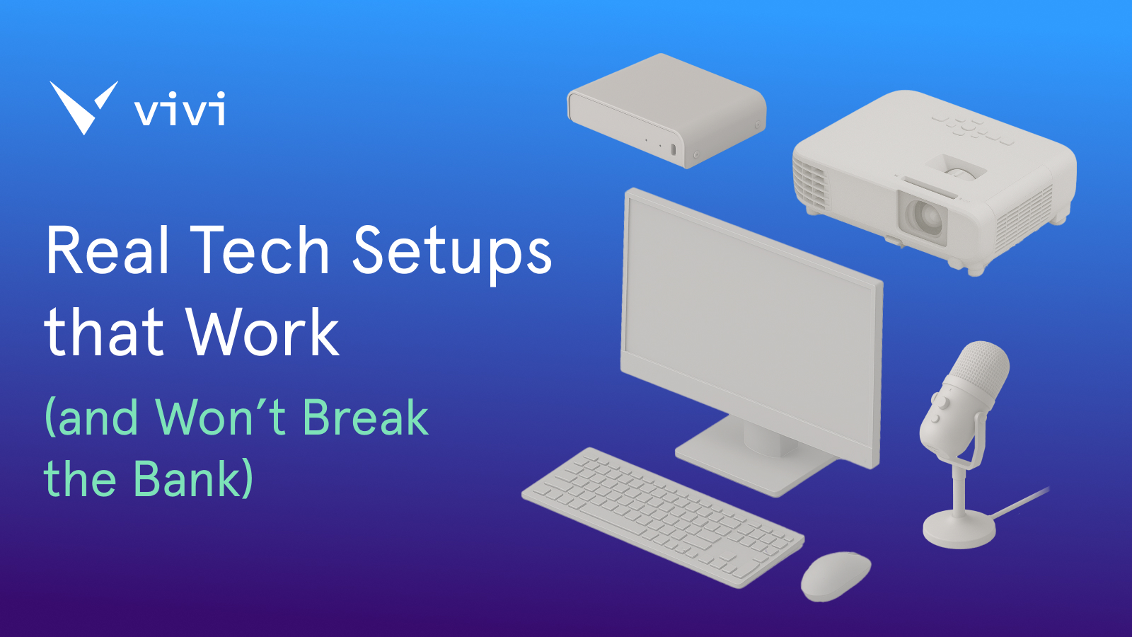 A computer showing a tech setup.