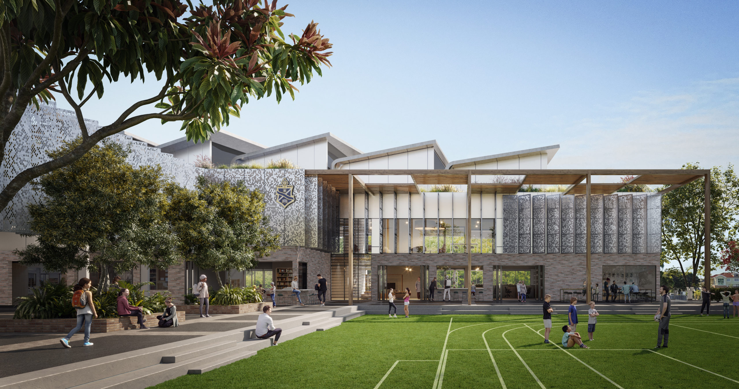 A view of the Mentone Grammar campus.