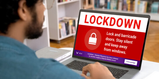 Teacher Acknowledging Device Alert