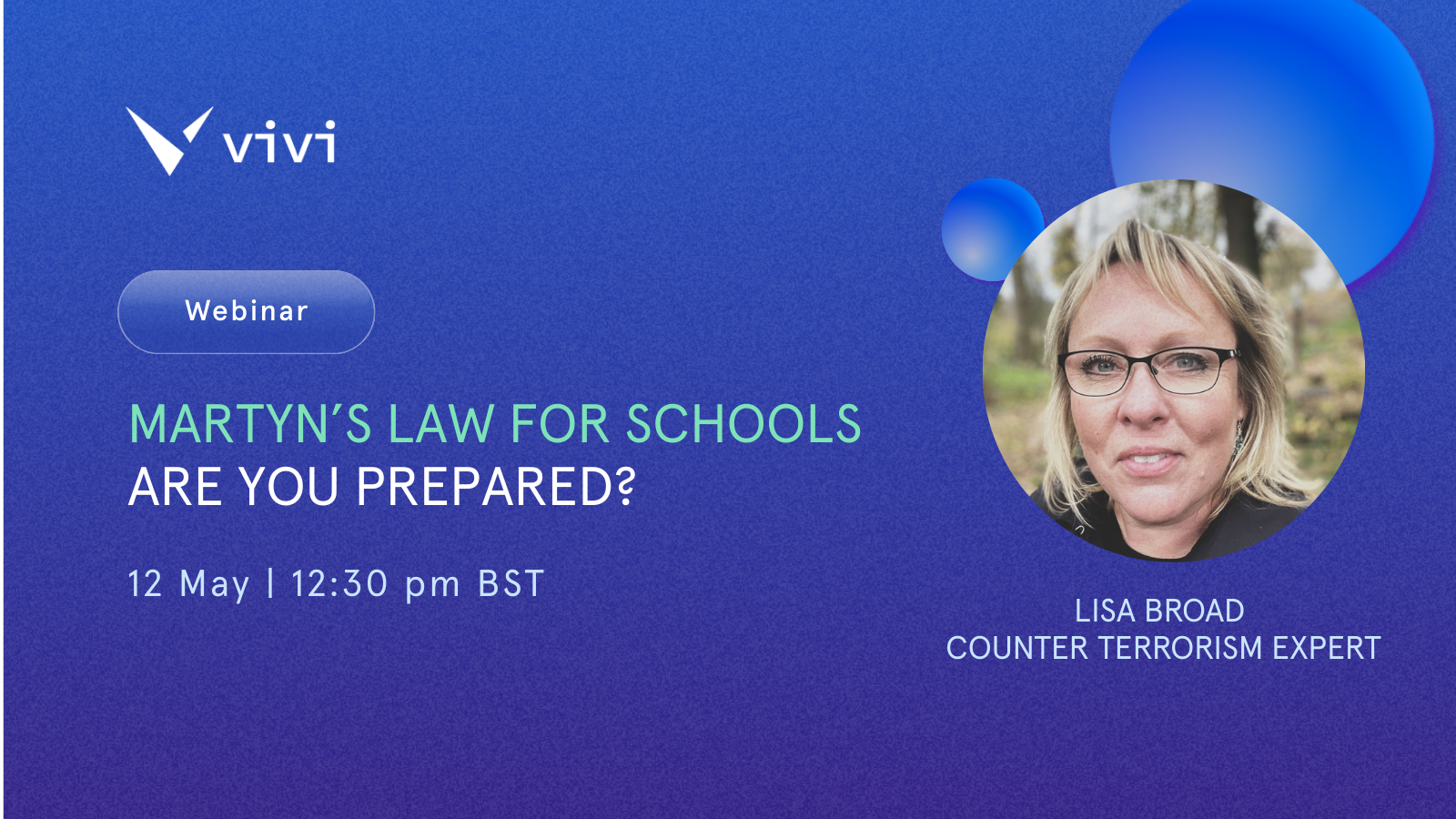 An image showing Lisa Broad, counter terrorism expert.