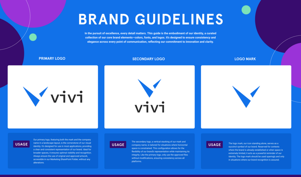 Brand Guideline Sheet