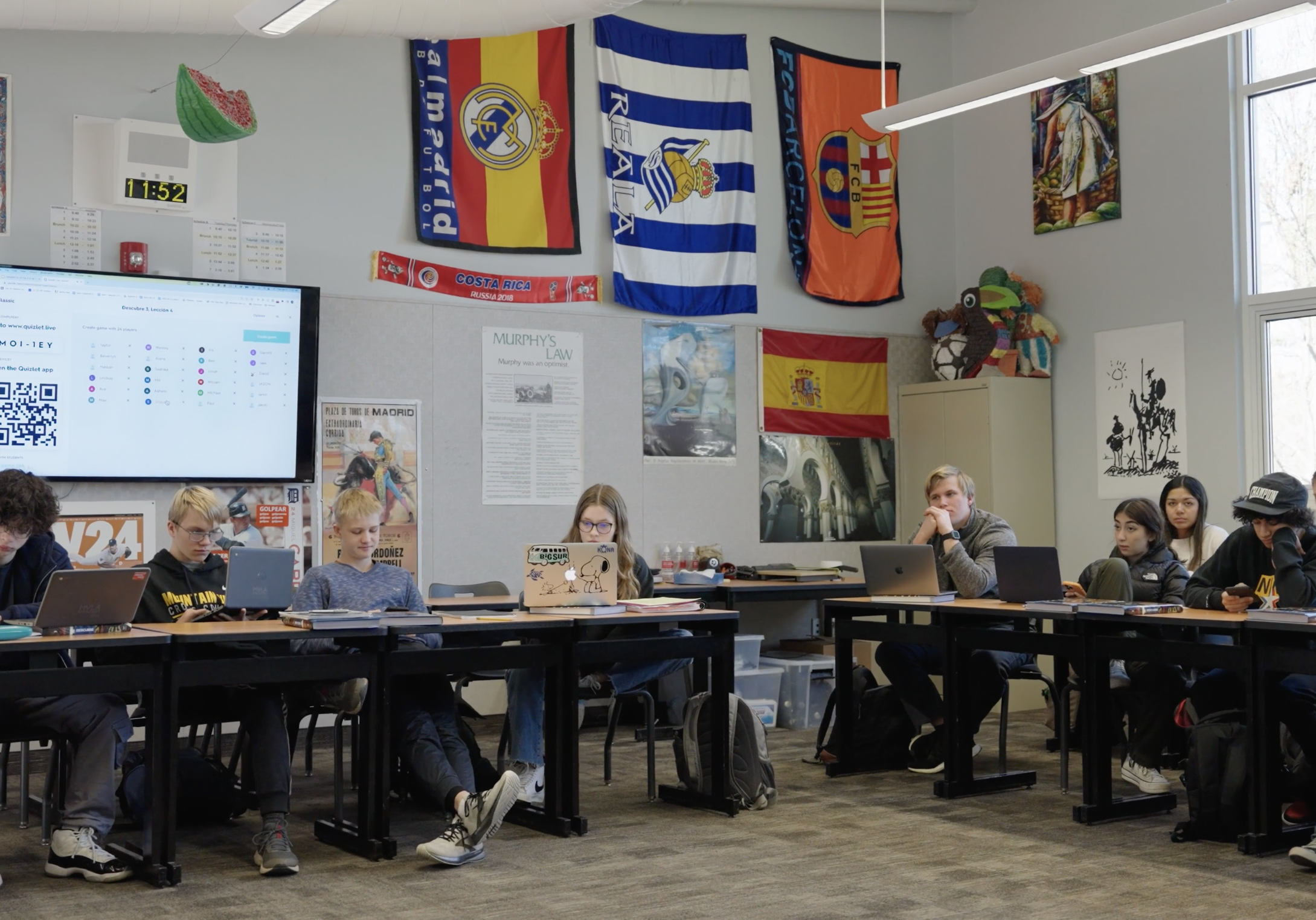 Mountain View High School Classroom